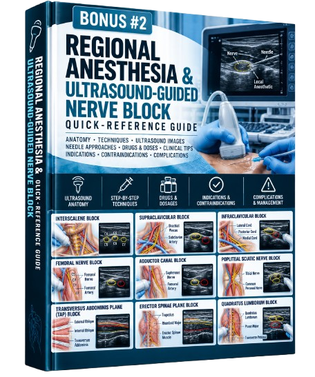 Bonus #2: Regional Anesthesia & Ultrasound-Guided Nerve Block Quick-Reference Guide