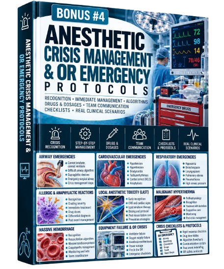 Bonus #4: Anesthetic Crisis Management & OR Emergency Protocols